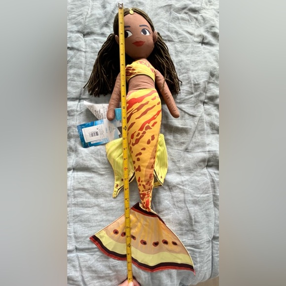 Disney The Little Mermaid Live Action Movie INDIRA 21" Pillow Buddy Plush 2023 - Picture 5 of 6